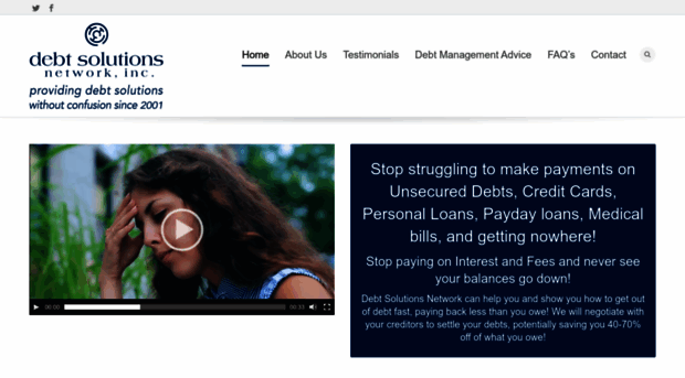 debtsolutionsnetwork.com
