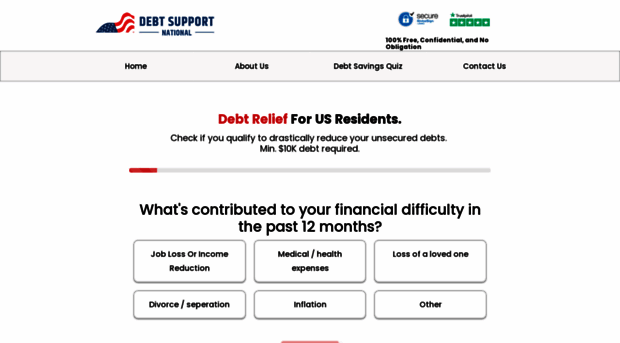 debtsupportnational.com