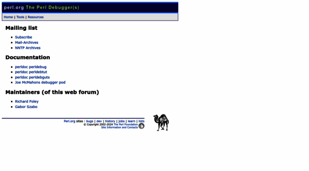 debugger.perl.org