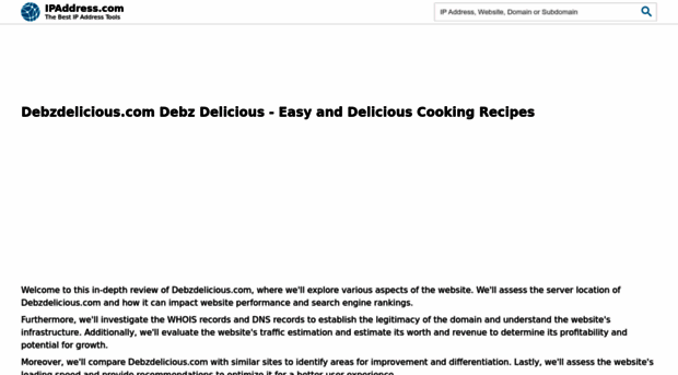 debzdelicious.com.ipaddress.com