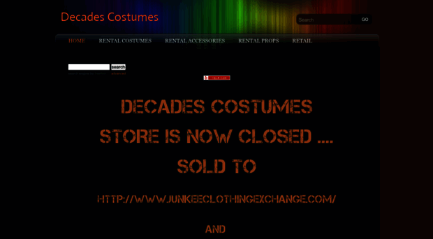 decadescostumes.com