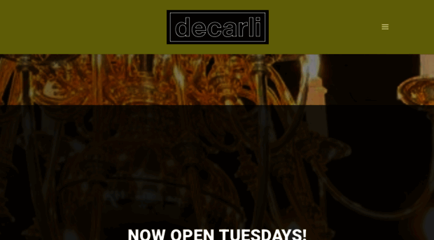 decarlirestaurant.com