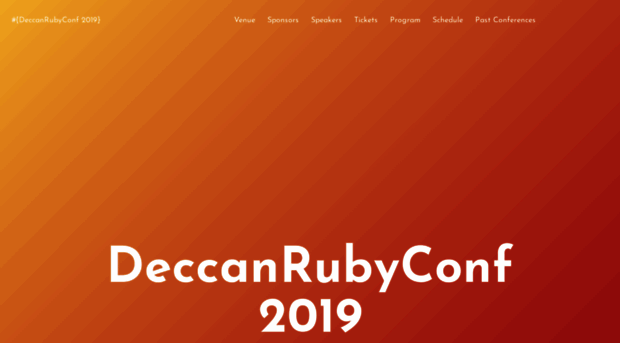 deccanrubyconf.org