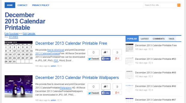 december2013calendarprintable.com