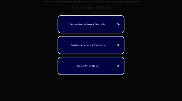 decentralized.id