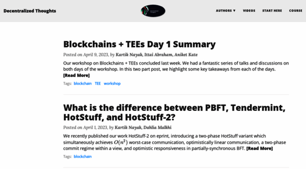 decentralizedthoughts.github.io