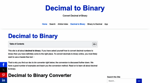 decimaltobinary.com