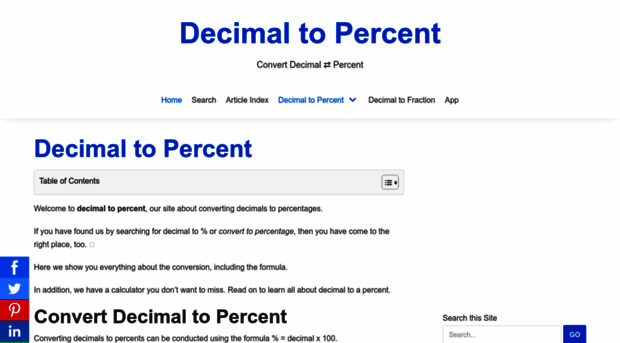 decimaltopercent.com