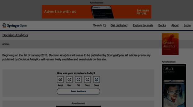 decisionanalyticsjournal.springeropen.com