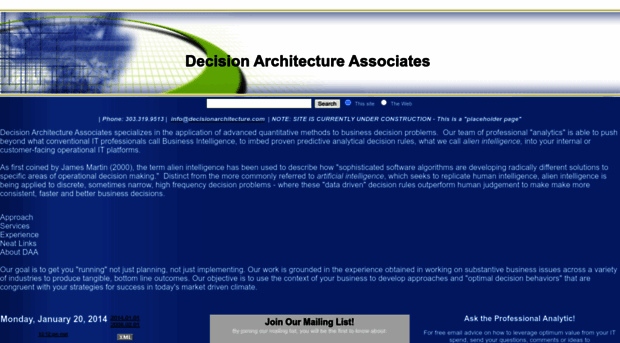 decisionarchitecture.com