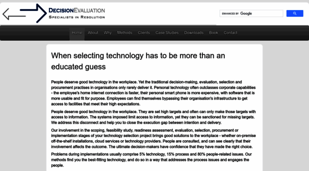 decisionevaluation.co.uk