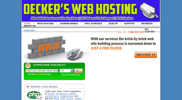 deckerswebhosting.com