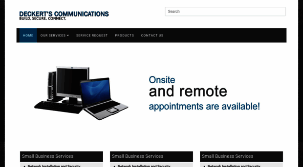 deckertscommunications.com