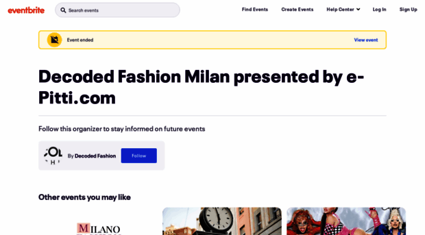 decodedfashionmilan.eventbrite.co.uk