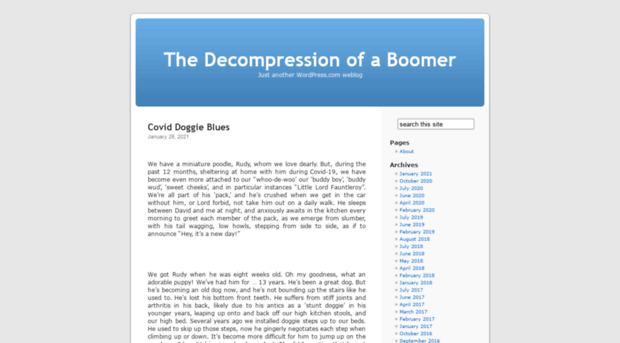 decompressionofaboomer.com