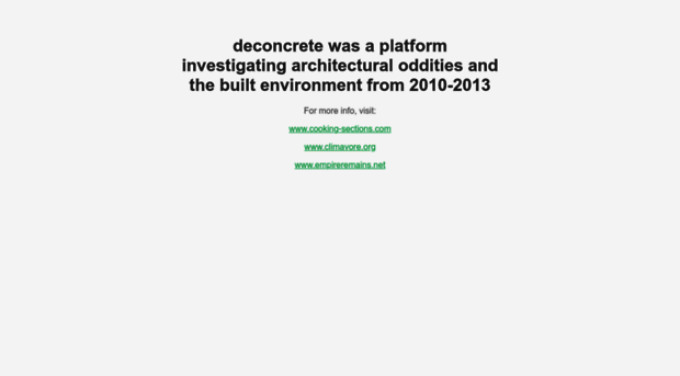 deconcrete.org