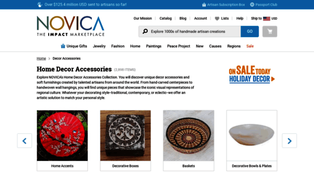 decor-accessories.novica.com