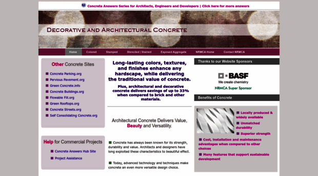 decorativearchitecturalconcrete.org