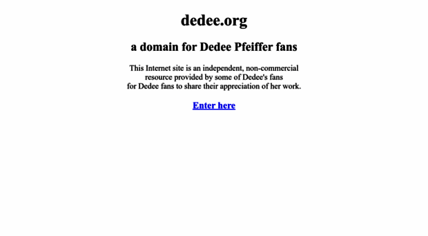 dedee.org