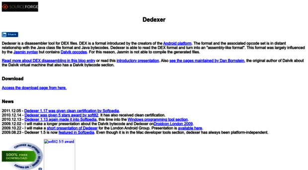 dedexer.sourceforge.net