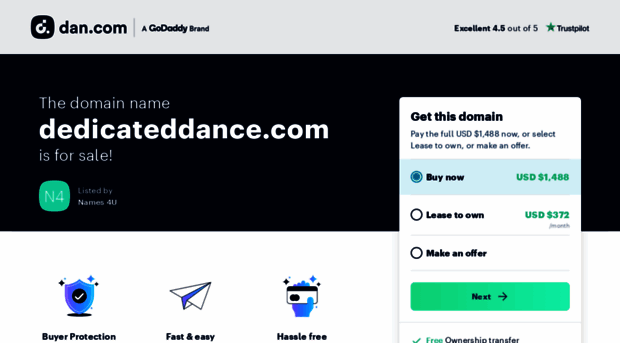 dedicateddance.com