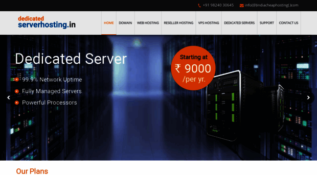 dedicatedserverhosting.in