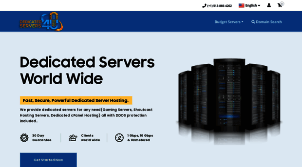 dedicatedservers4u.com