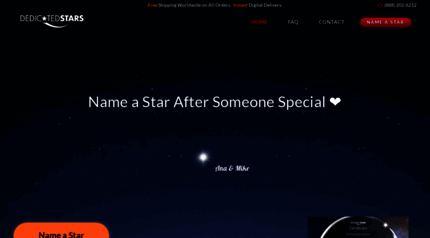 dedicatedstars.com