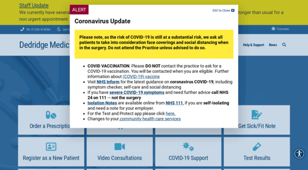dedridgemedicalgroup.co.uk