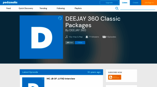 deejay360.podomatic.com