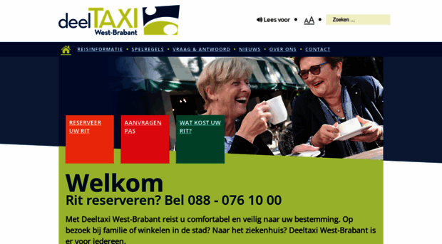 deeltaxi-westbrabant.nl