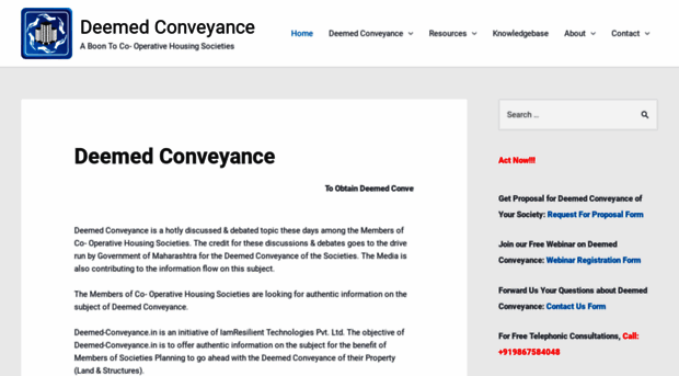 deemed-conveyance.in