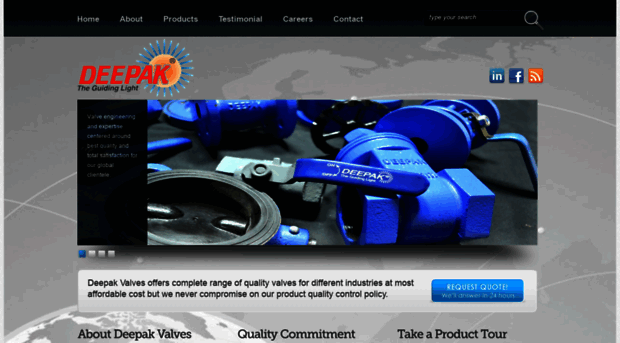 deepakvalves.com