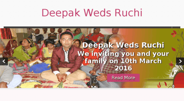 deepakwedsruchi.in