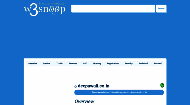 deepawali.co.in.w3snoop.com