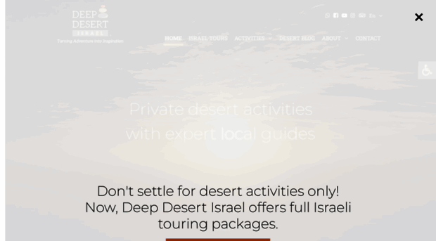 deepdesertisrael.com