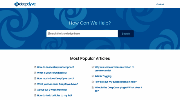 deepdyve.helpscoutdocs.com