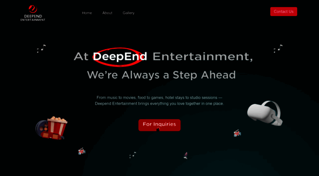 deependentertainment.com