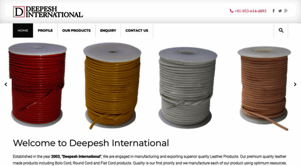 deepeshinternational.com