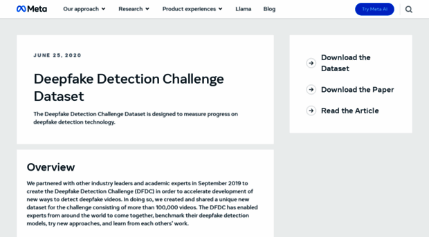 deepfakedetectionchallenge.ai