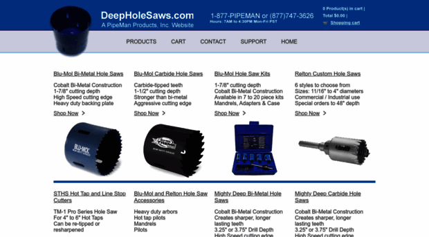 deepholesaws.com