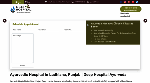 deephospitalayurveda.com