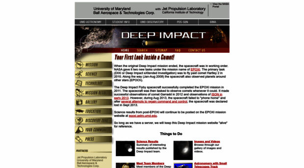 deepimpact.umd.edu