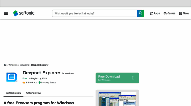 deepnet-explorer.en.softonic.com