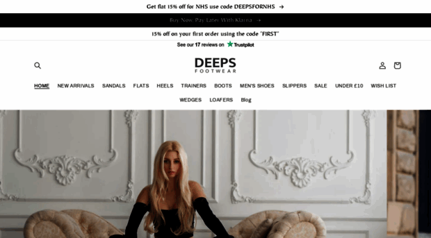 deepsfootwear.co.uk