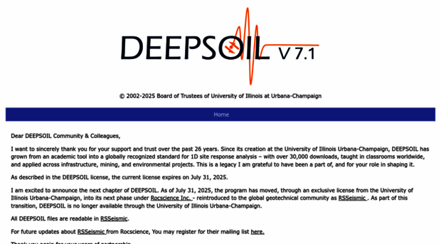 deepsoil.cee.illinois.edu