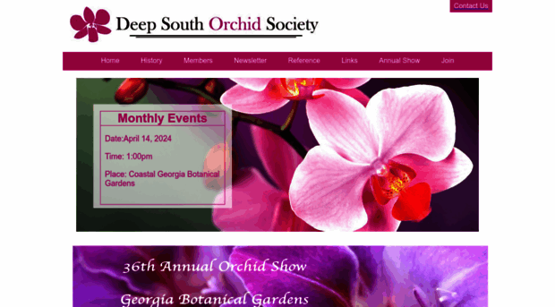 deepsouthorchidsociety.com