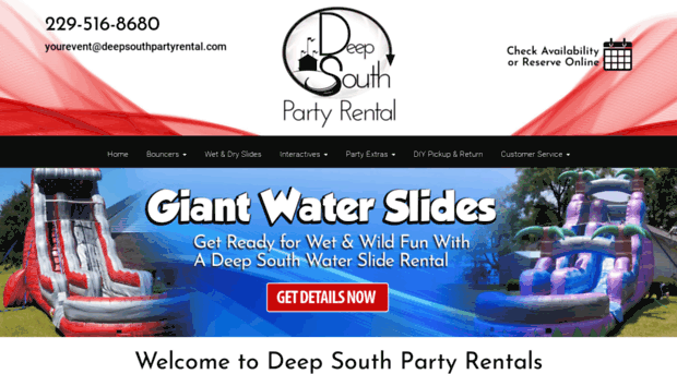 deepsouthpartyrental.com