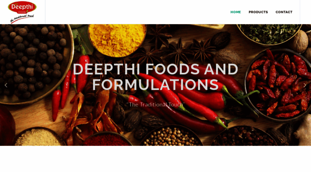 deepthifoods.com