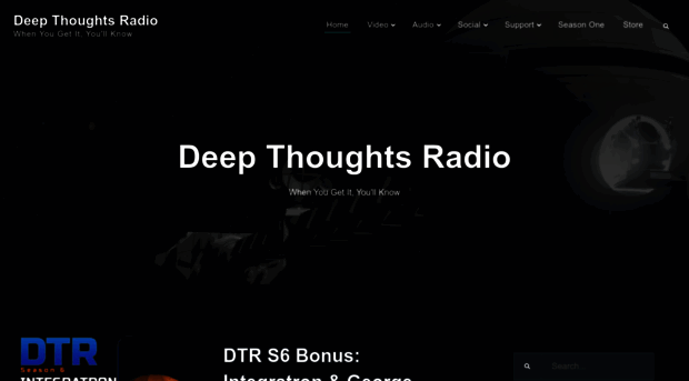 deepthoughtsradio.com